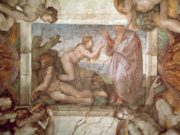 Микеланджело Буонарроти (Michelangelo Buonarroti), “Сотворение Евы“