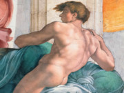 Микеланджело Буонарроти (Michelangelo Buonarroti), “Иньюди - 3“