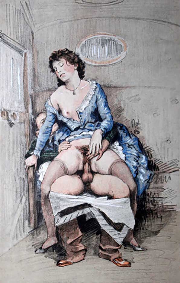 Поль-Эмиль Бека (Paul-Emile Becat) “Erotic Illustration – 12“