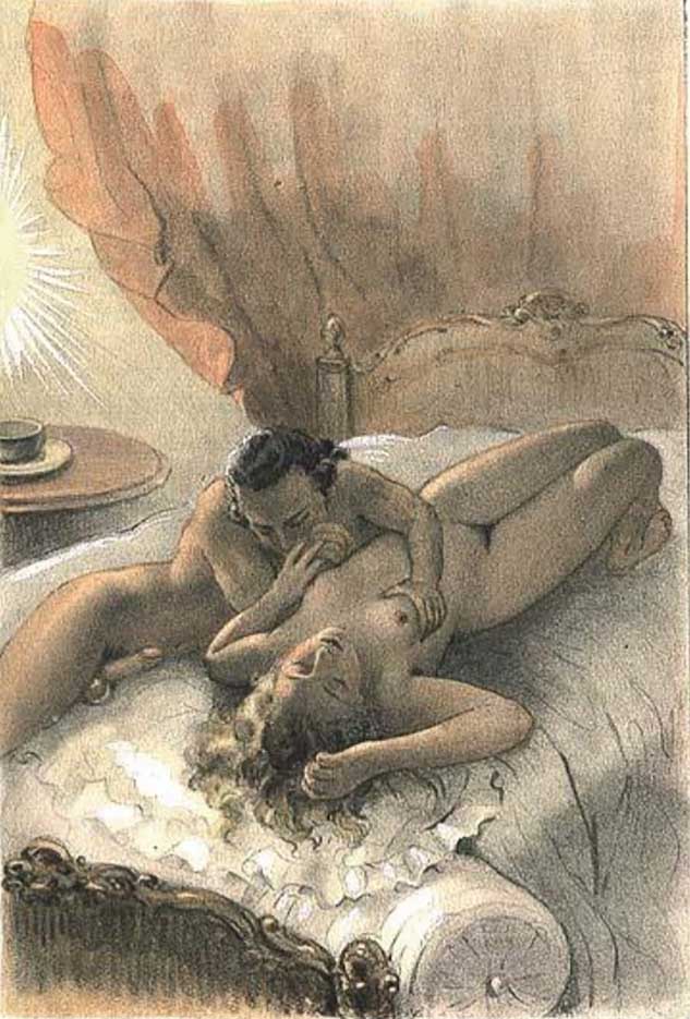Поль-Эмиль Бека (Paul-Emile Becat) “Erotic Illustration – 55“