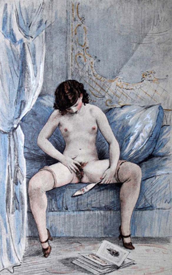 Поль-Эмиль Бека (Paul-Emile Becat) “Erotic Illustration – 9“