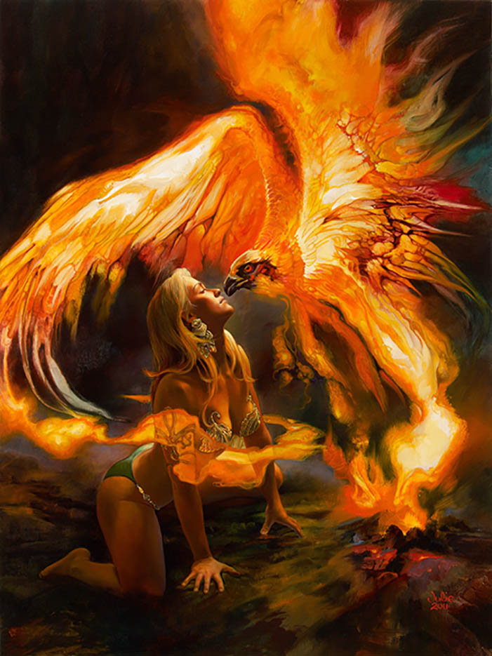Джули Белл (Julie Bell), “Phoenix Flame“