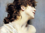 Джованни Больдини (Giovanni Boldini), “Молодая женщина в профиль“