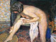 Пьер Боннар (Pierre Bonnard) “Woman leaning“