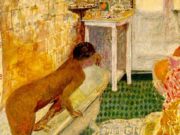 Пьер Боннар (Pierre Bonnard) “The exit of the bath (La sortie de la baignoire)“