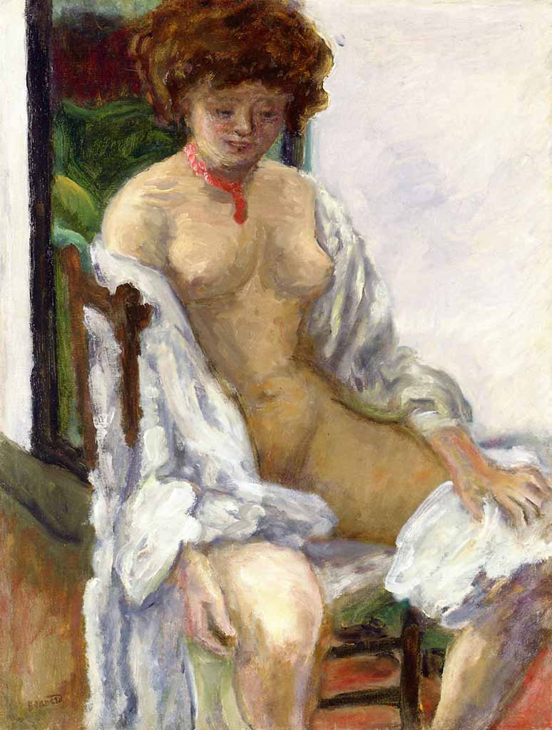 Пьер Боннар (Pierre Bonnard) “Nude with Robe“