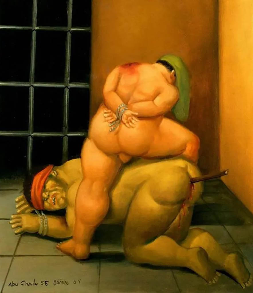 Фернандо Ботеро (Fernando Botero) “Абу-Грейб - 55 | Abu Ghraib - 55“