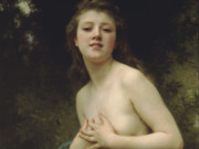 Вильям Адольф Бугро (William Adolphe Bouguereau) “Spring breeze“