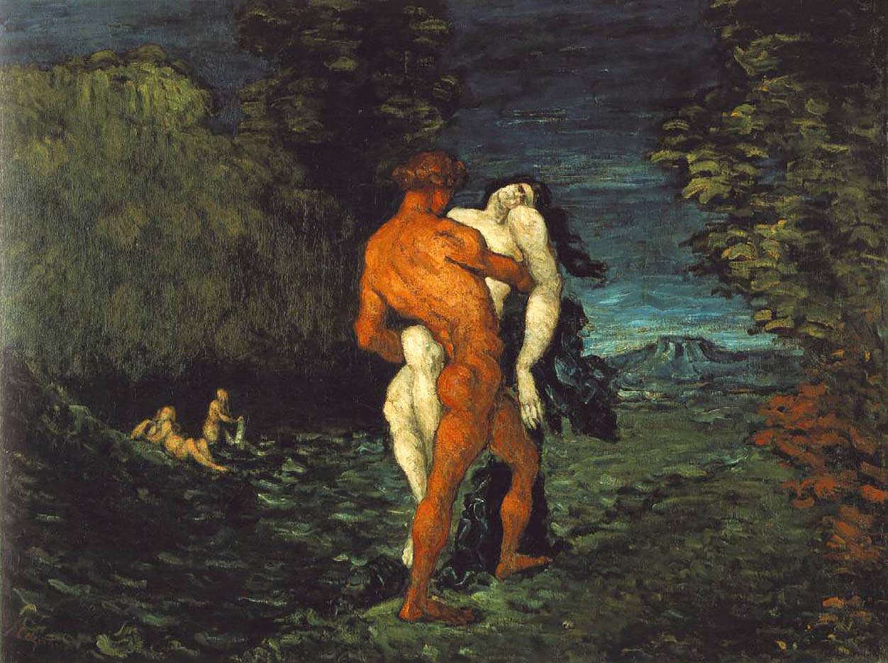 Поль Сезанн (Paul Cezanne), “Похищение“