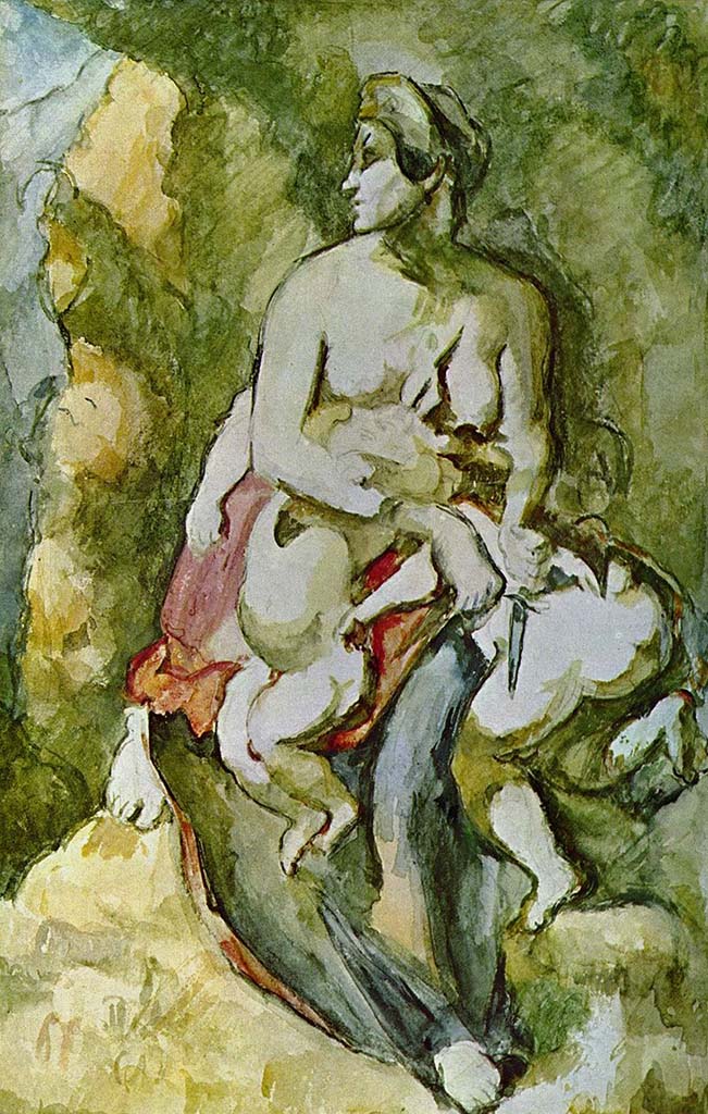 Поль Сезанн (Paul Cezanne), “Medea (nach Delacroix)“