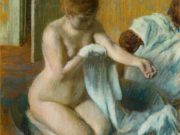 Эдгар Дега (Edgar Degas), “Женщина в ванной“