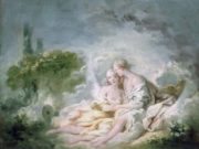 Жан Оноре Фрагонар (Jean Honore Fragonard), “Юпитер и Каллисто“