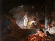 Жан Оноре Фрагонар (Jean Honore Fragonard), “The Laundresses“