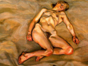 Люсьен Фрейд (Lucian Freud), “Naked Girl Asleep I“
