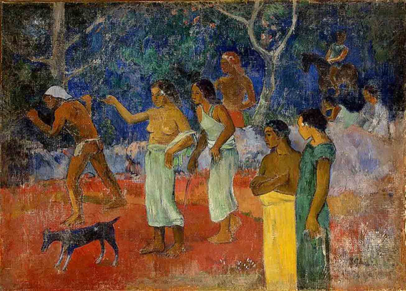 Поль Гоген (Paul Gauguin) “Scene from Tahitian Life“