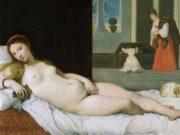 Жан Огюст Доминик Энгр (Jean Auguste Dominique Ingres), “Лежащая Венера (копия Венеры Урбинской Тициана)“