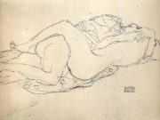 Густав Климт (Gustav Klimt), Эротический эскиз – 34