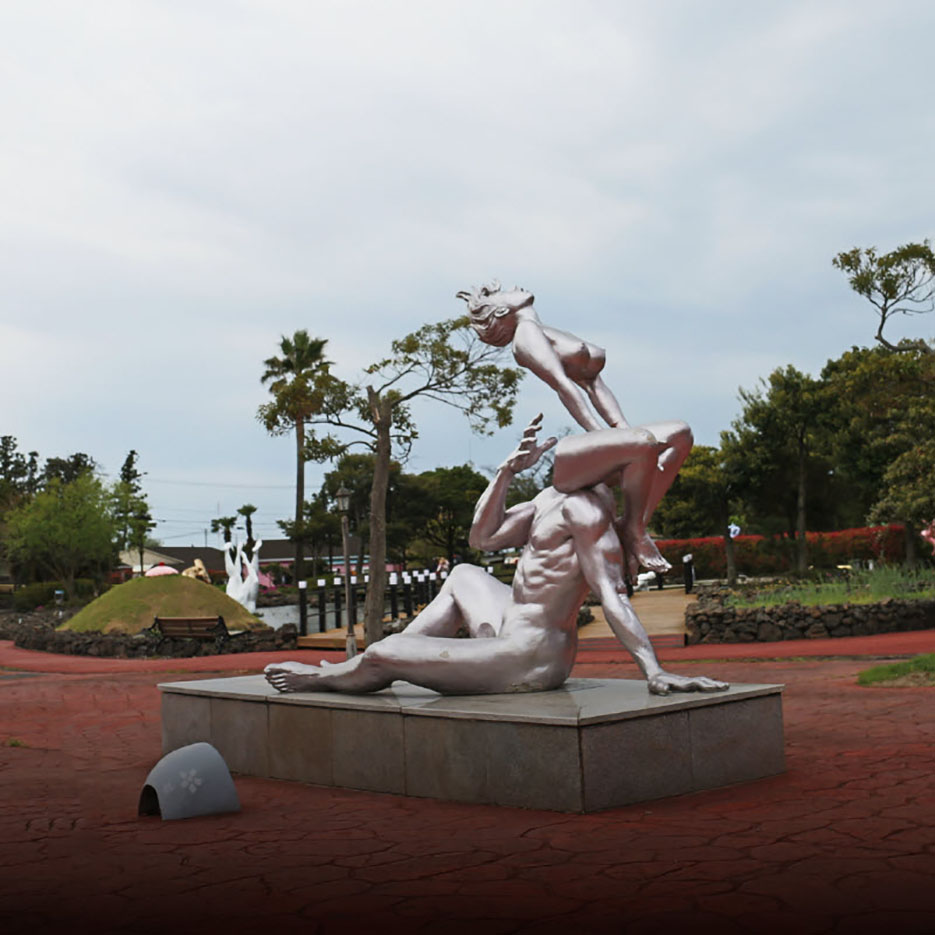 Erotic sculpture’s Park, Jeju Island, South Korea “Love Land - 51“
