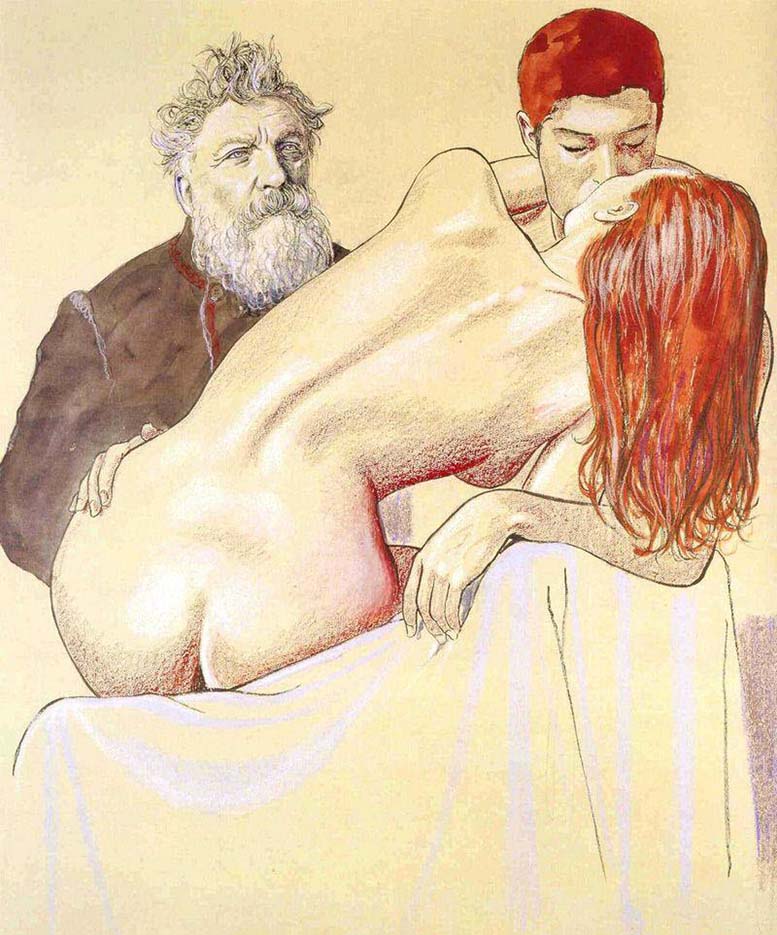 Мило Манара (Milo Manara), Erotic Illustration - 17