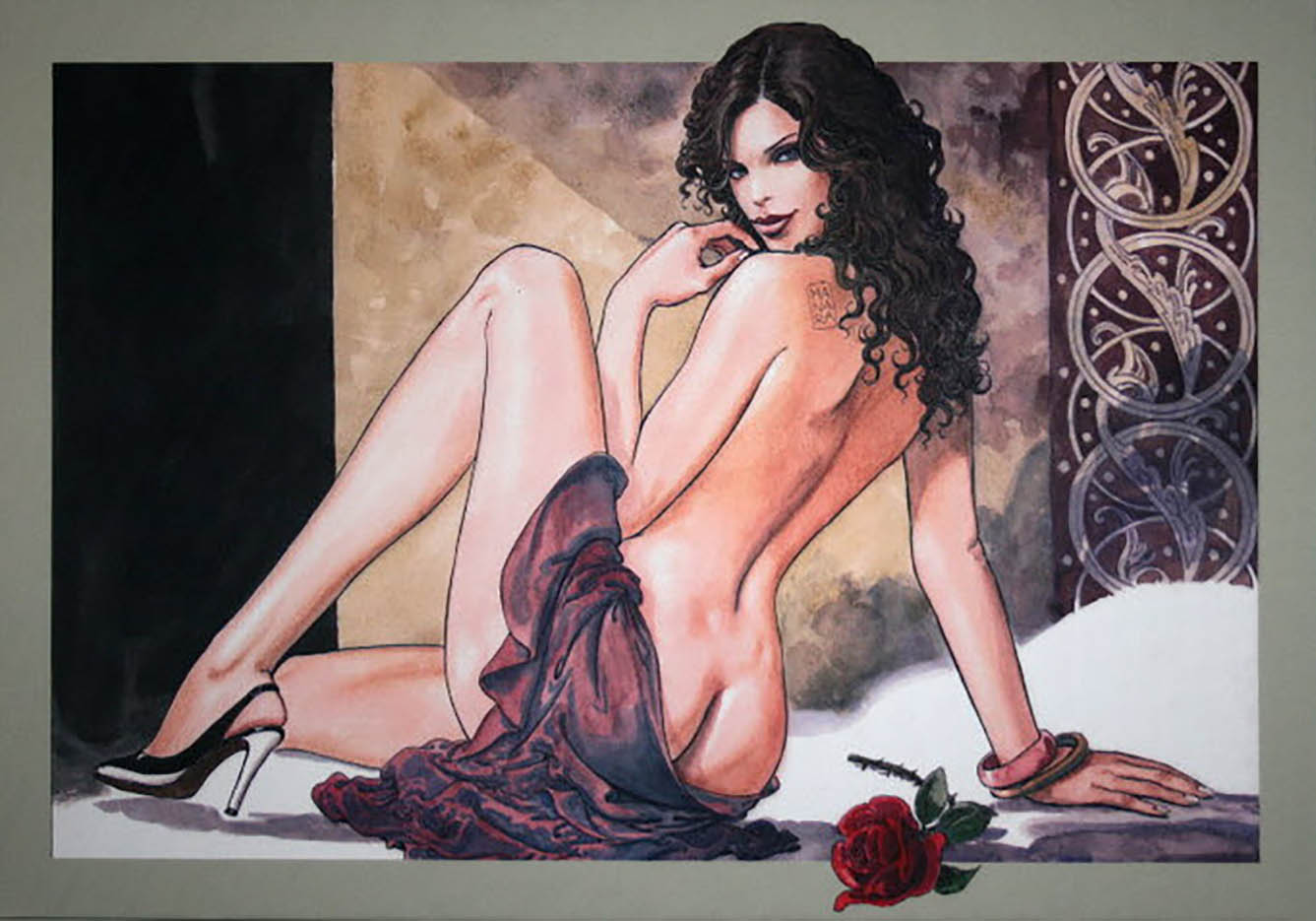 Мило Манара (Milo Manara), Erotic Illustration - 39