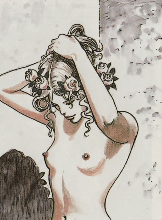 Мило Манара (Milo Manara), Erotic Illustration - 48