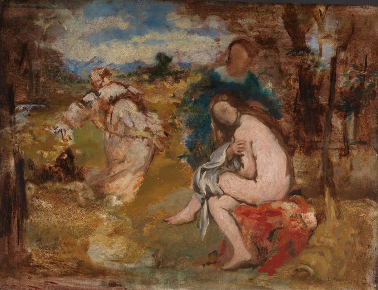 Эдуард Мане (Edouard Manet), Удивлённая нимфа