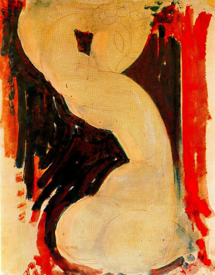 Амедео Модильяни (Amedeo Modigliani), “Кариатида“