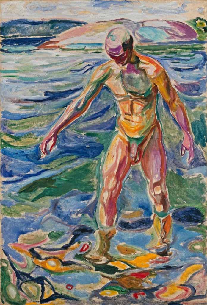 Эдвард Мунк (Edvard Munch) “Купальщик - 2 | Bather“