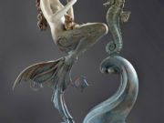 Майкл Паркес (Michael Parkes) Bronze Sculptures “The Mermaid“