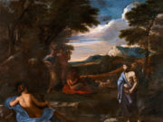 Никола Пуссен (Nicolas Poussin), Пейзаж с Аполлоном и Марсием
