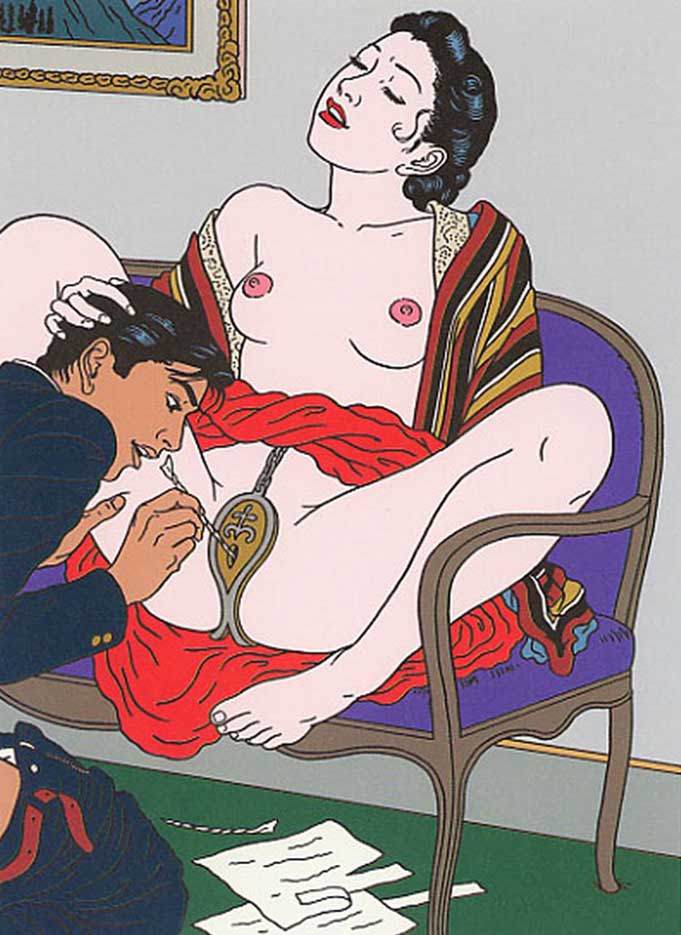Тошио Саеки (Toshio Saeki) “Erotic illustration - 14“