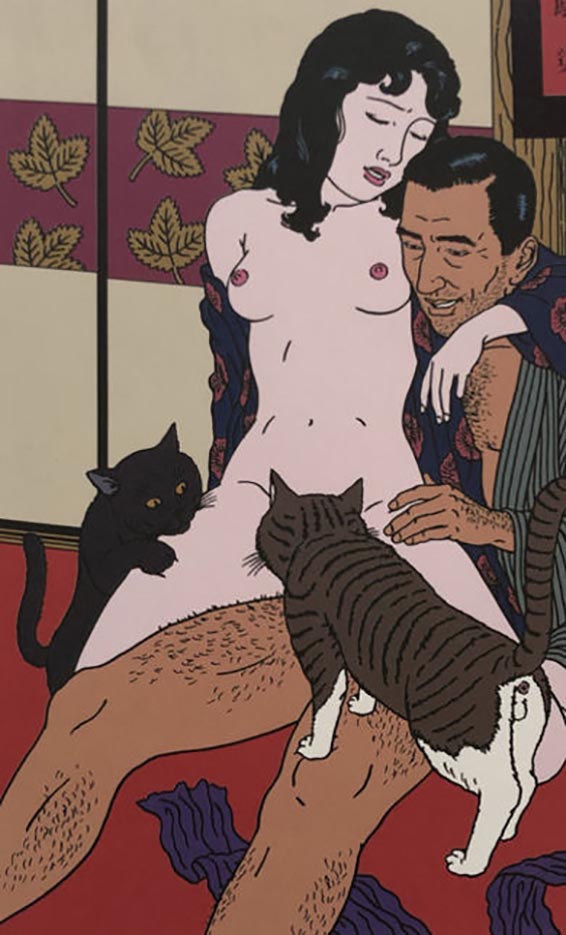 Тошио Саеки (Toshio Saeki) “Erotic illustration - 17“