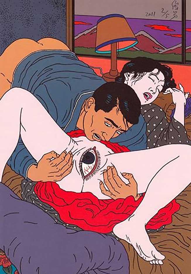 Тошио Саеки (Toshio Saeki) “Erotic illustration - 23“