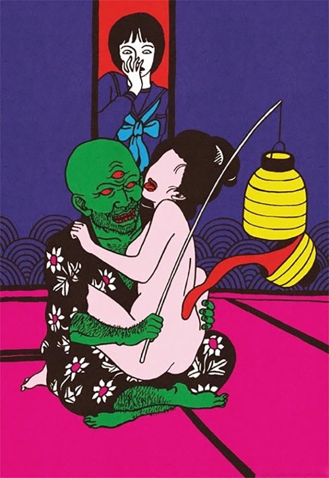 Тошио Саеки (Toshio Saeki) “Erotic illustration - 43“