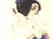 Эгон Шиле (Egon Schiele), “Seated female nude - Moa“
