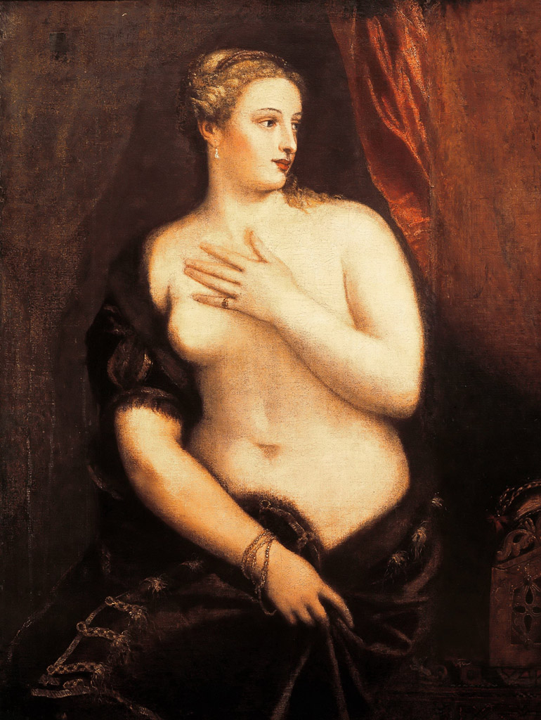 Тициан Вечеллио (Tiziano Vecellio), Венера с зеркалом