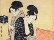 Китагава Утамаро (Kitagawa Utamaro) “Hari-shigoto“