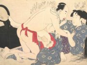 Китагава Утамаро (Kitagawa Utamaro) “Colour-Shunga (3) “