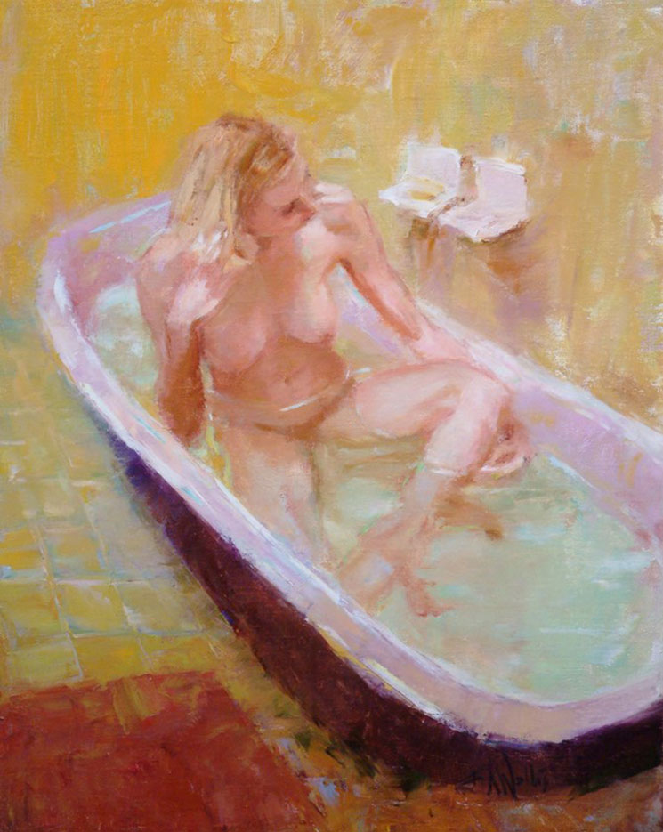 Эрик Уоллис (Eric Wallis) “Enjoying a Bath“
